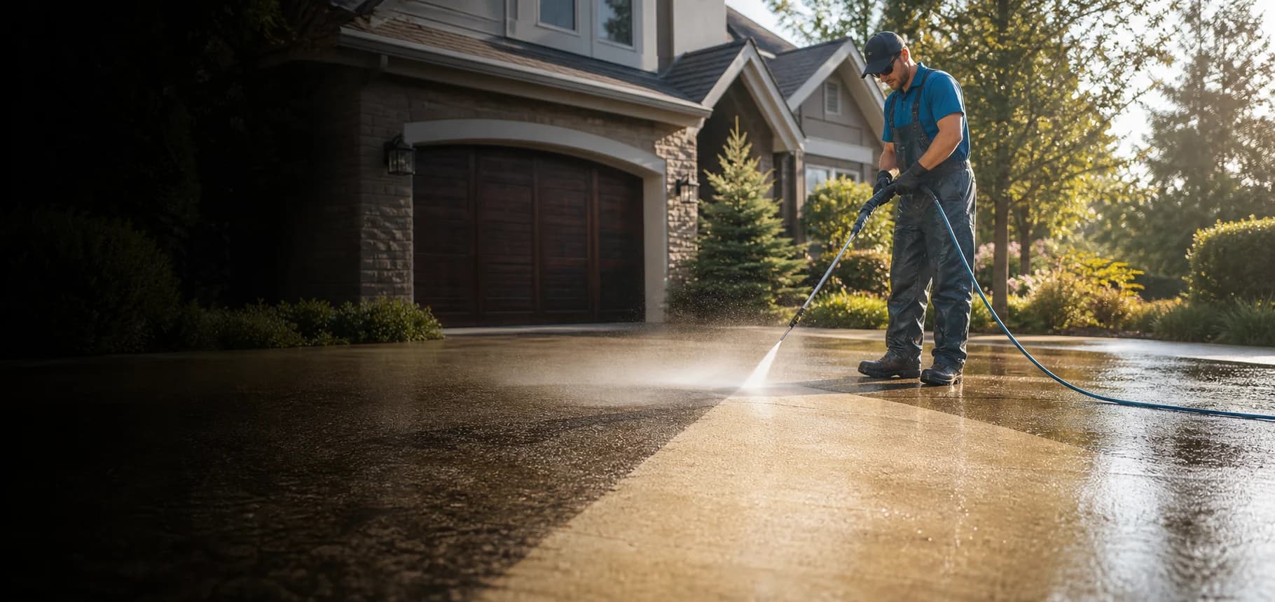 ClearView Exterior Cleaning (Demo) — pressure washing website demo