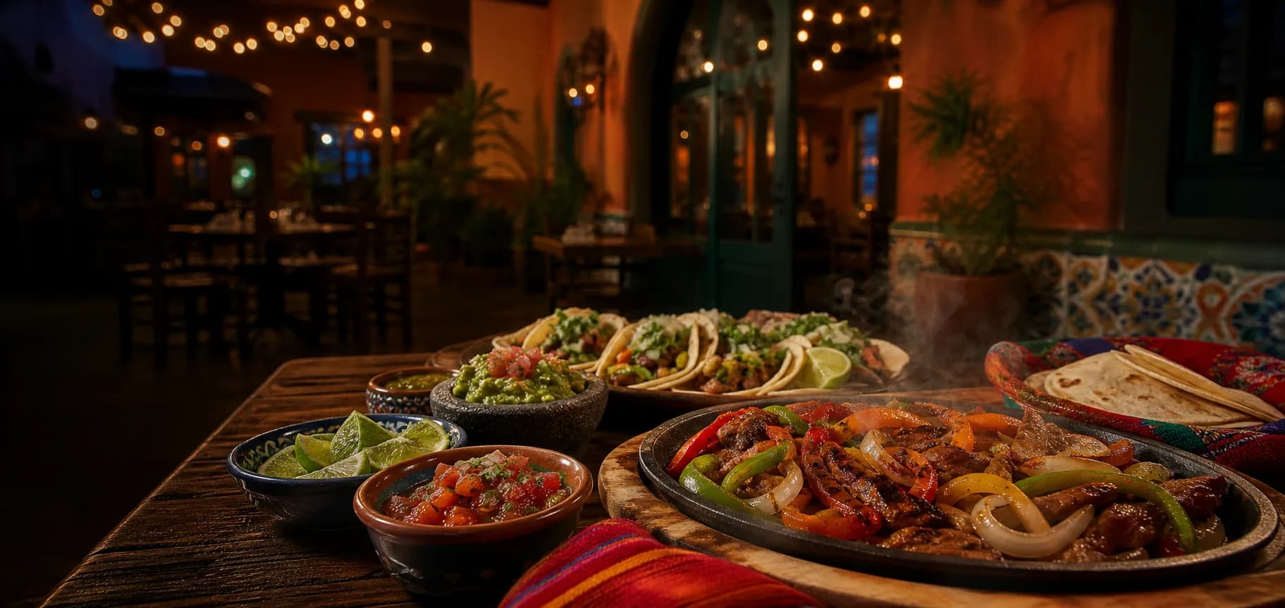 Casa Fiesta restaurant website demo